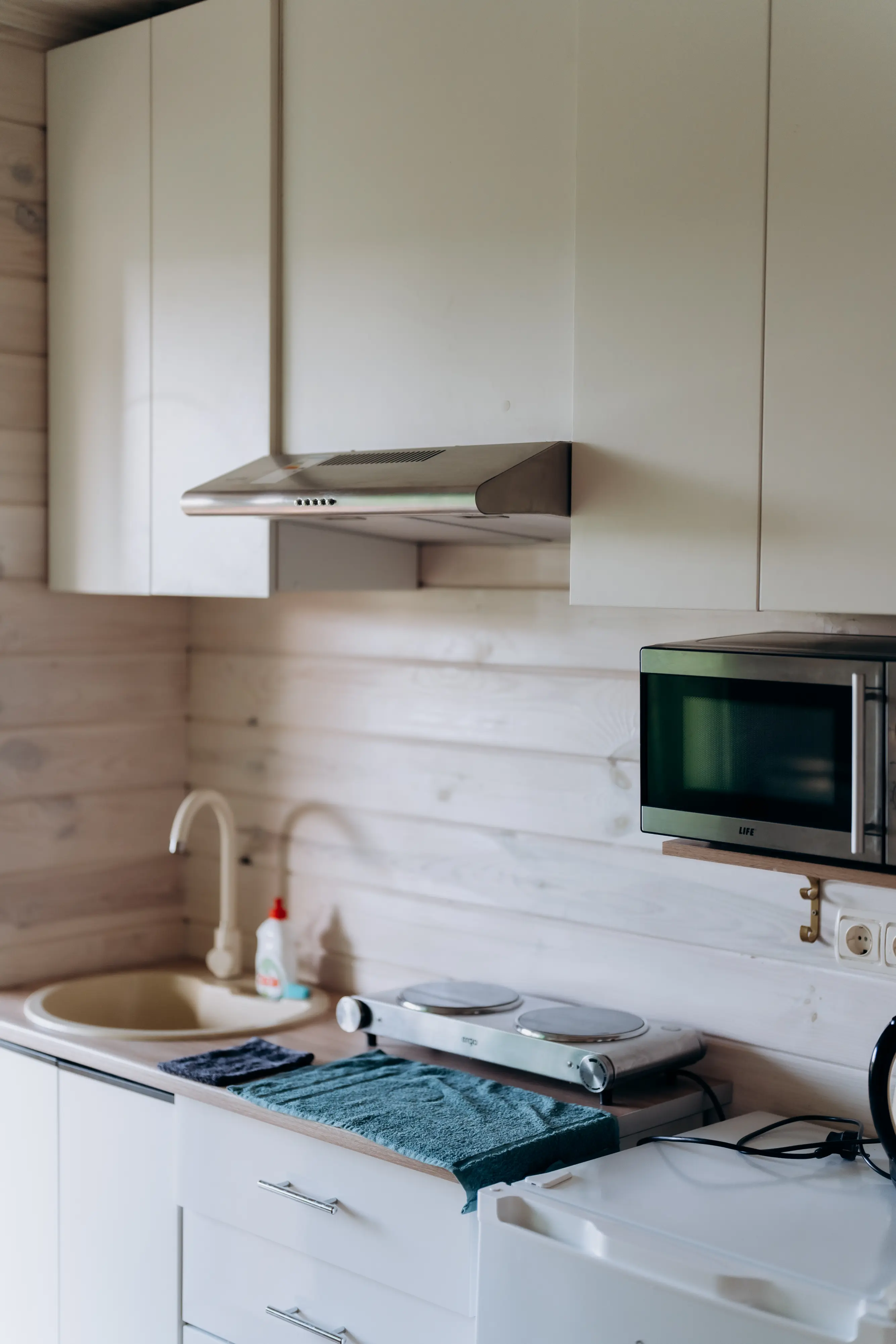 Кухонна Зона номера Чотиримісний люкс у SvityazHOME
